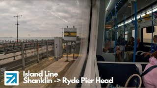 Island Line Full Journey Shanklin  Ryde Pier Head [upl. by Notyalk]