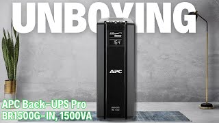 APC BackUPS Pro BR1500G 865W UPS Unboxing amp Review  Best UPS for gaming Computer [upl. by Winer]