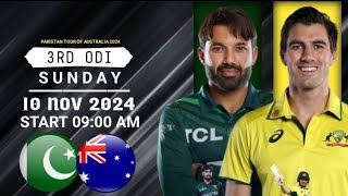 PAK🆚AUS  3rd ODI AUS vs PAK 2024🤯🏏 100 Percent Toss amp match winner hai 😱👍cricket match [upl. by Einegue344]