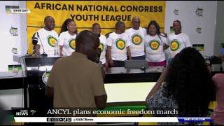 ANCYL plans economic freedom march to JSE [upl. by Dimah710]