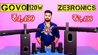 Best SoundBar Under Rs7000 GOVO GOSURROUND 945 VS ZEBRONICS JUKE BAR 7400💥 Tamil Tech Central [upl. by Livvie]