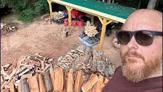 Is my holzhausen woodpile getting out of hand 008 [upl. by Pisarik179]