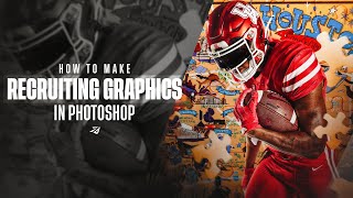 How to make CLEAN Recruiting Graphics in Photoshop EASY  ᴴᴰ [upl. by Onailerua]