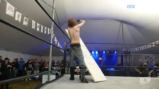 BCW Ormstown Loic Duplessis vs Bulldog Turner vs George le fermier hardcore nodq [upl. by Sirhc]