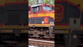 Train rolling through New Orleans near Audubon Zoo and the MississippiR [upl. by Isidora335]