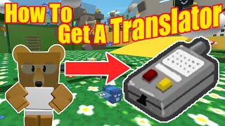 How To Get Translator In Bee Swarm Simulator [upl. by Pavlov97]