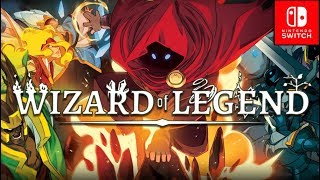 Wizard of Legend Switch Gameplay Thats so WIZARD coop [upl. by Akcinahs]