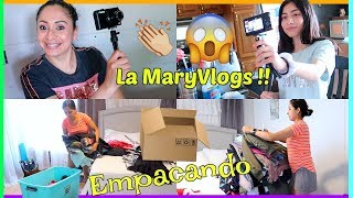 La Mary Ya Tiene Canal  😳😱 Empezando a Empacar 📦👠👗 ♡IsabelVlogs♡ [upl. by Maryann]