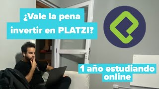 Mi experiencia en PLATZI 1 AÑO después de ESTUDIAR [upl. by Yleen71]