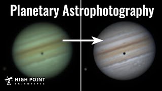 Process Your Planetary Astrophotography  High Point Scientific [upl. by Shaefer861]