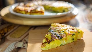 Frittata con Patate e Zucchine – Tanto Risparmio di Tempo con il Microonde [upl. by Ednutey]