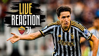 🔴 WATCH NOW ROMA VS JUVENTUS  LIVE REACTION 💪⚪⚫ [upl. by Eiramllij]