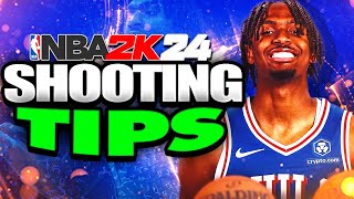 NBA 2K24 Best Shooting Tips To Improve Your Scoring [upl. by Ayana]