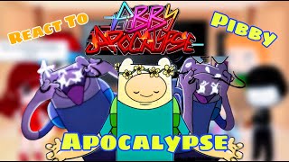 Corrupted Finn  Fnf React To Pibby Apocalypse DEMO COME ALONG WITH ME  Come Learn With Pibby [upl. by Edialeda331]