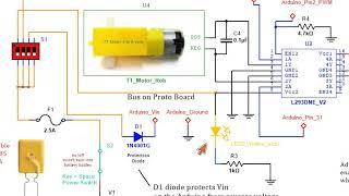 L293D Motor Driver board F2023 [upl. by Nerok]