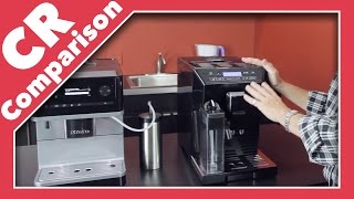 Miele CM 6310 vs Delonghi Eletta Plus Cappuccino  CR Comparison [upl. by Krystalle]