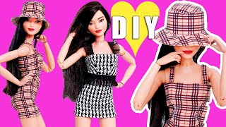 Upgrade Your Barbies Wardrobe with These DIY Bucket Hats and Clothes [upl. by Werdna100]