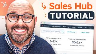 HubSpot Sales Hub Tutorial For Beginners 2024 [upl. by Assirrec]