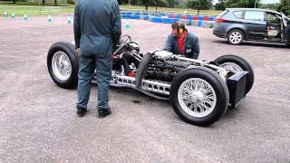 BRM Type 15 Revving at National Motor Museum Beaulieu [upl. by Rasure750]