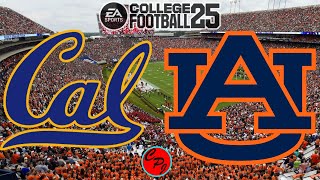 Cal vs Auburn Week 2 College Football 25 SIM [upl. by Narbig567]