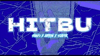 AirRon  HITBU ft SH4NO  Slader Official Lyrics Video [upl. by Aiykan795]