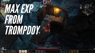 How to get max exp from Trompdoys fight  Divinity Original Sin 2 [upl. by Ailyn]