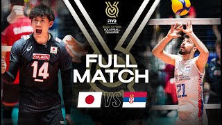 🇯🇵 JPN vs 🇷🇸 SRB  Paris 2024 Olympic Qualification Tournament  Full Match  Volleyball [upl. by Weeks]