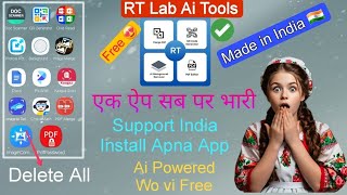 RT Lab Ai Tools App A complete solution for Document scan to edit Ai Powered features ai [upl. by Ahsile]