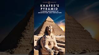 Khafres Pyramid – A unique monument of architecture and portraiture  Episode 10 shorts pyramids [upl. by Nette]