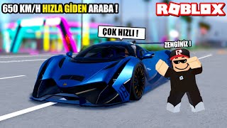 650 kmhız ile Giden Arabayı Aldık  Artık Zenginiz  Roblox Driving Empire [upl. by Armitage]