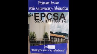 50th Anniversary Celebration Giyani East Parish Sunday Service [upl. by Bultman]