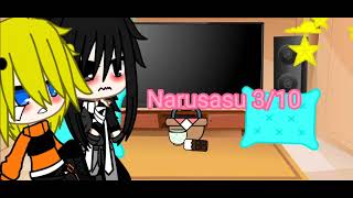 •Team 7 react to Naruto and Narusasu•Part 1Mizakichan [upl. by Thierry]