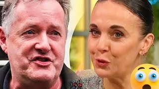 Piers Morgan launches attack on Amanda Abbington as he accuses her of self pitying publicity tour [upl. by Eenitsed]