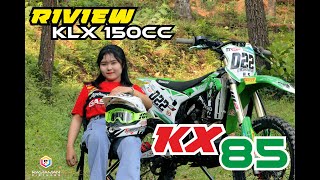 Riview KLX 150 cc Body KX 85 cc Tahun 2017 [upl. by Thetis]