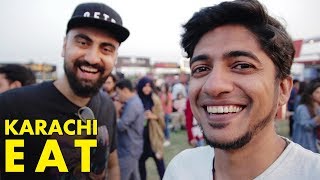 VLOG 024  Karachi Eat [upl. by Nyrat402]