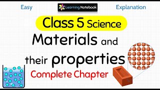 Class 5 Science Materials and their Properties [upl. by Melitta]