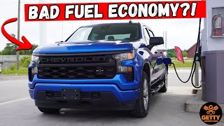 Chevy 1500 27L TURBO 4Cylinder Engine FUEL ECONOMY Review  How GOOD Is It [upl. by Haraz]