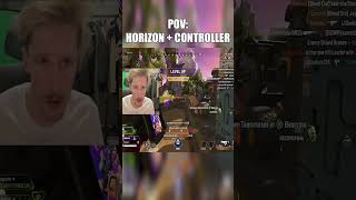 How It Feels To Use Controller On Horizon In Apex Legends [upl. by Burchett]