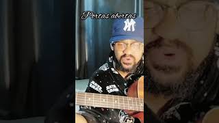 Portas Abertas  Acústico Voz e Violão Alê Teles cover [upl. by Schulein]