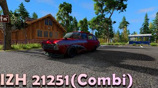 IZH 21251CombiBeamNG Drive2077 [upl. by Howzell]