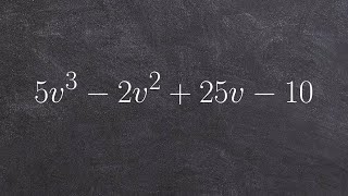 How to Factor by grouping  Factor by grouping  Factoring a polynomial [upl. by Akcebar]