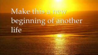 Meet me halfway  Kenny Loggins Video and Lyrics [upl. by Riess]