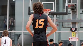 Ryder Blomeley Aussie Prospects u20s 2024 Eltham Dandenong Junior Basketball Tournament Highlights [upl. by Eirod]