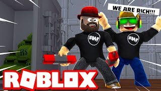 STEALING ALL THE MONEY FROM THE BANK  ROBLOX JAILBREAK [upl. by Akalam510]