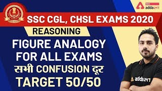 Figure Analogy  Reasoning for SSC CGL amp CHSL Exam 2020 [upl. by Otreblaug]