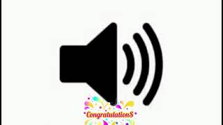 PewDiePie congratulations  Sound Effect [upl. by Gabel18]