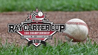 2019 15U Boys Ray Carter Cup  Gold Medal Game ON vs BC  Aug 25  630PM [upl. by Aleron983]