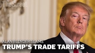 Economist Alan Blinder Slams President Trumps Trade Tariffs [upl. by Trellas]