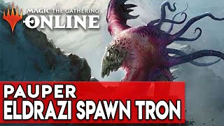 Turn 4 Is All We Need   PAUPER Eldrazi Spawn Tron  Magic The Gathering Online [upl. by Zulaledairam630]