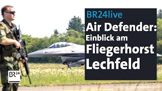 BR24live NATOManöver quotAir Defender 23quot – Luftübung über Schwaben  BR24 [upl. by Amlet]